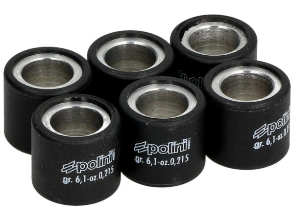 Polini Variatorrollensatz, 19x17 mm, 6,0 g, Stück: 6