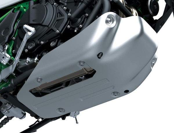 Unterfahrschutz groß KLE 500 (26-) Original Kawasaki