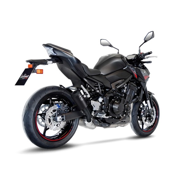 LeoVince Auspuffanlage LV 10 Full Black für Kawasaki Z 900, schwarz, slip on, Euro4+5, E-Gutachten