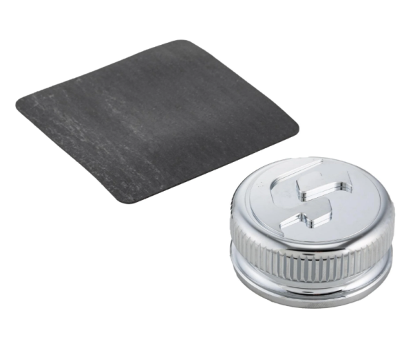 Tankdeckel für Vespa, chrom