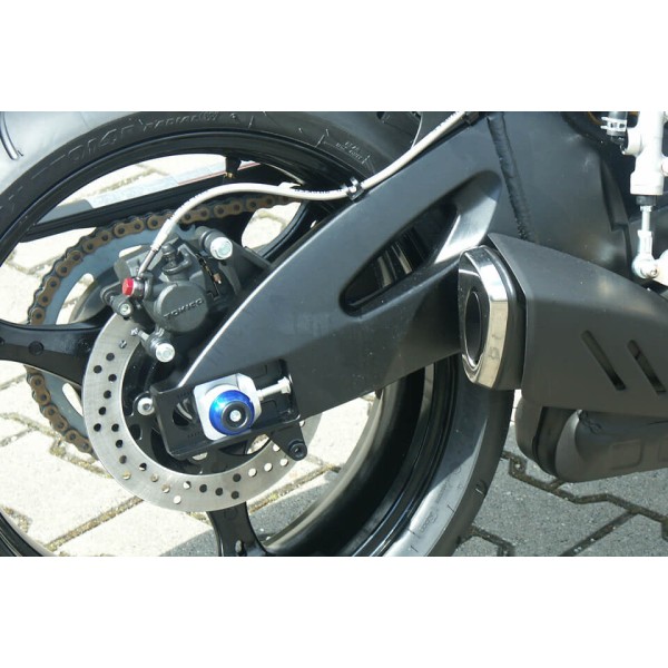 LSL Achs Balls Classic, für diverse Suzuki, blau, Hinterachse