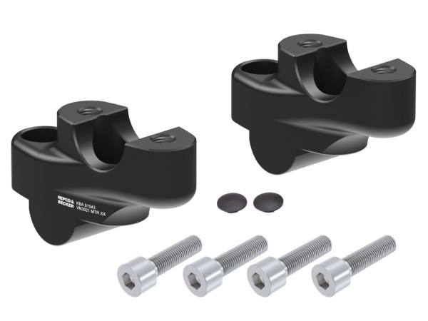 Lenkererhöhung H=30 mm mit Versatz 21 mm zurück für Honda CB 1100 EX /RS (17-20) Hepco & Becker