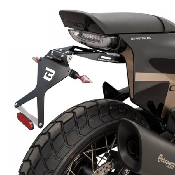 Kennzeichenhalter für Husqvarna Svartpilen 701 - Barracuda