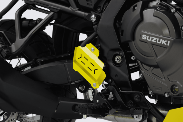Bremszylinderabeckung gelb aus Aluminium für Suzuki V-Strom 800 DE (23-)