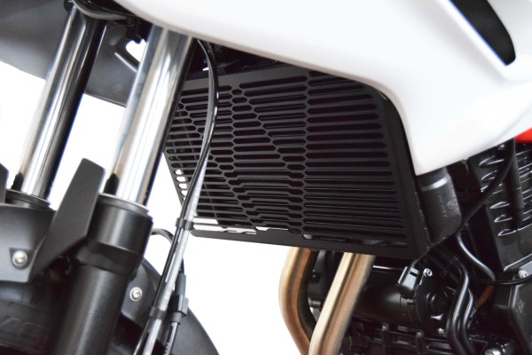 Kühlerschutz für BMW F 700 GS (12-18), Alu, schwarz