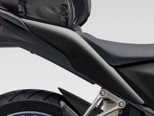 Original Honda CBR125R Heckverkleidungssatz, Carbon-Look