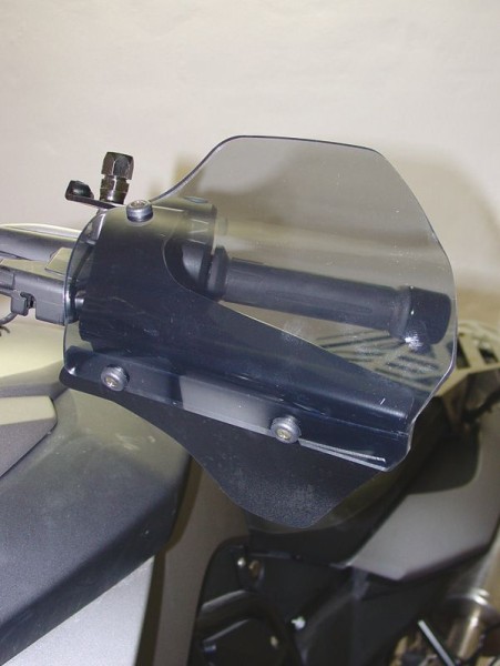 Handprotektoren für BMW F 650 /800 GS (08-12), rauchgrau/schwarz matt