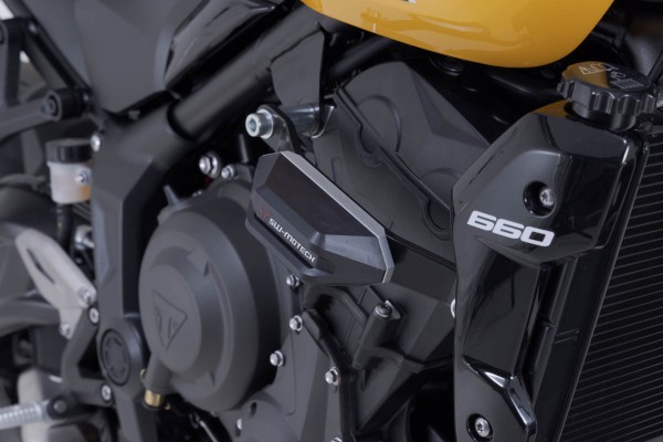 SW-Motech Sturzpad-Kit Rahmenmontage für Triumph Trident 660 /800, Tiger Sport 660