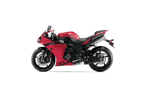 Stompgrip Tank Pad hybrid, Icon, für Yamaha YZF-R1, 2009-2014