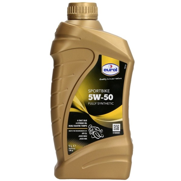 Eurol Motoröl 4-Takt, 1 l, SAE 5W-50, Eurol Sportbike, vollsynthetisch