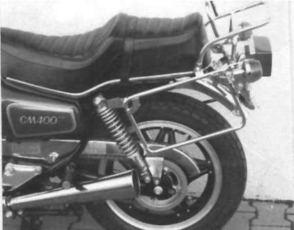 Rohrgepäckbrücke Topcase-Träger und Seitenkofferträger für Honda CM 400 T (80-84) Hepco & Becker