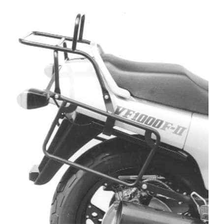 Rohrgepäckbrücke Topcase-Träger und Seitenkofferträger schwarz für Honda VF 1000 F (85-88)