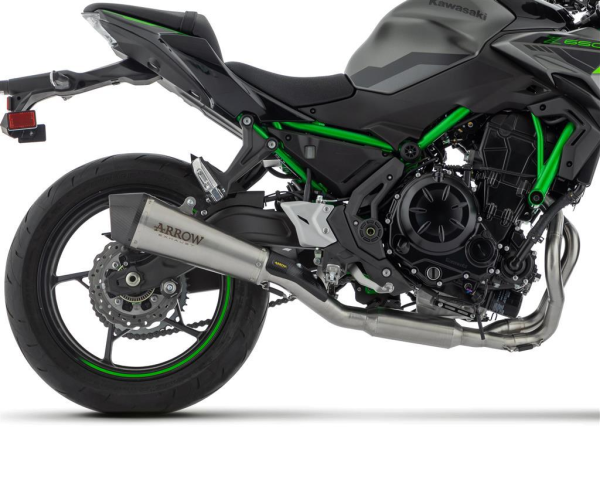 Komplettauspuffanlage Arrow für Kawasaki Ninja 650 (23-) / Z 650 S (26-) Original