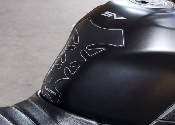 Tankpad, schwarz für Suzuki SV650 BJ. 2016-2017