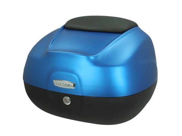 Top Case 37L mit Rückenlehne für Piaggio Medley 125/150 (23-24) - matt line blue 297/A