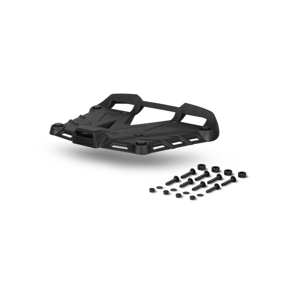 Shad Top Case Halteplatte, Aluminium schwarz