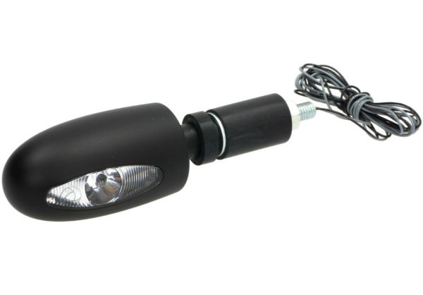 Kellermann Blinker, BL 1000, Stahl, LED, VR/VL, 12 V, schwarz seidenmatt, E-geprüft