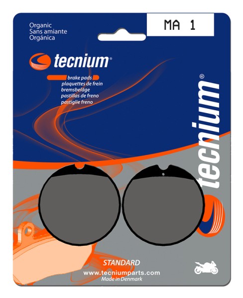Tecnium Street Organische Bremsbeläge - MA1