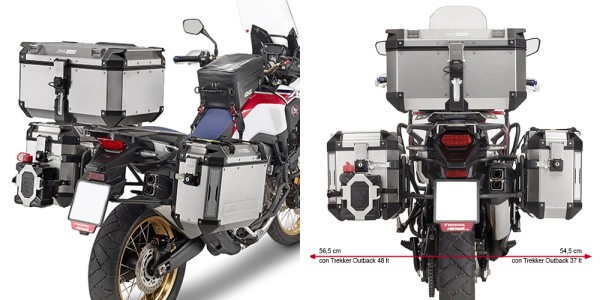 Seitenkofferträger für Honda CRF1000L Africa Twin (Bj.16-17) Givi