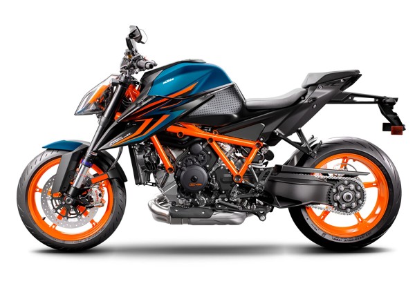 Stompgrip Tank Pad klar, Volcano, Streetbike Tank Kit für KTM 1290 Super Duke R (EVO), 2020-2024