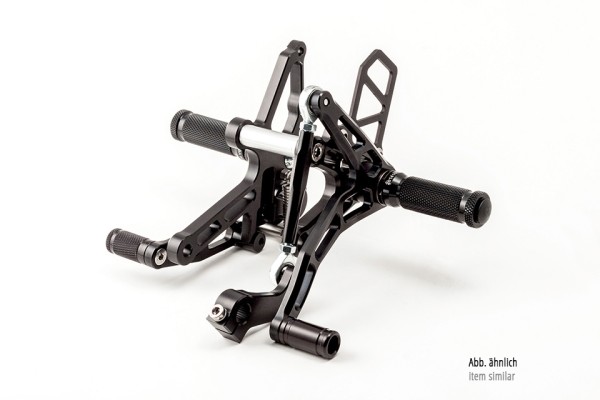 LSL Rastenanlage für Suzuki SV650, 1999-2002, schwarz
