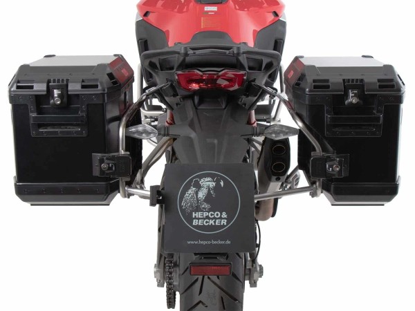 Kofferträgerset Cutout inkl. Kofferset Xplorer Cutout schwarz für Ducati Multistrada V4 (25-)