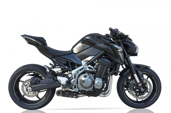IXIL SX1 Edelstahl-Komplettanlage mit Kat für Kawasaki Z 900, Edelstahl, E-geprüft, Euro4