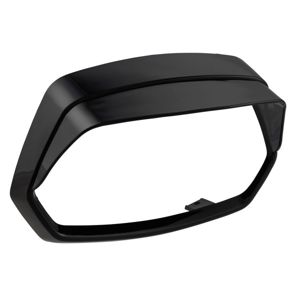 Lampenring schwarz glänzend mit Lampenschirm für Vespa Sprint 50-150ccm ('18-)