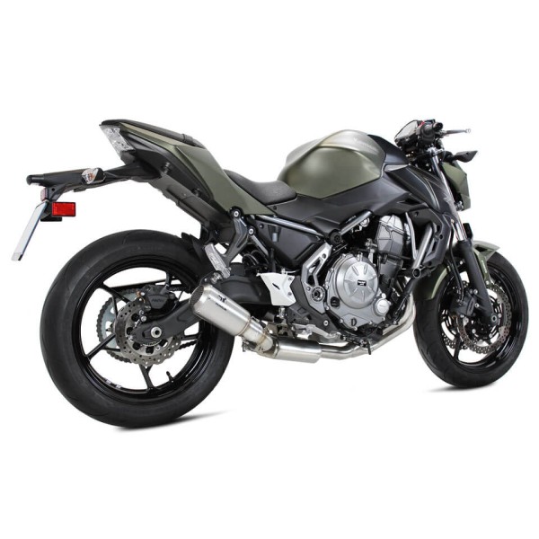 IXRACE MK2 Komplettanlage Kawasaki Z 650 /650 Ninja (17-19), Edelstahl, E-geprüft, Euro4