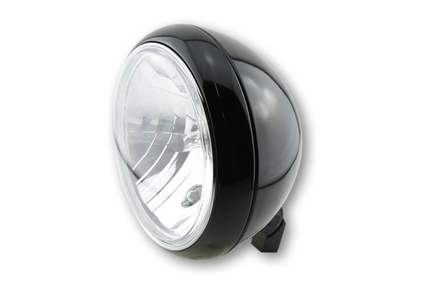HIGHSIDER smart 7 Zoll Hauptscheinwerfer Yuma 2 Schwarz E-Geprüft (1Stck)
