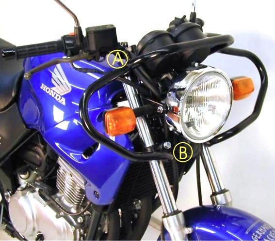 Frontschutzbügel schwarz für Honda CB 500 /S (93-97) Hepco & Becker