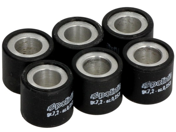 Polini Variatorrollensatz, 19x17 mm, 7,2 g, Stück: 6