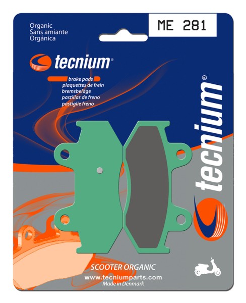 Tecnium Scooter Organische Bremsbeläge - ME281
