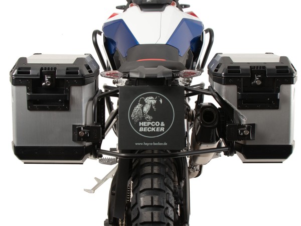 Seitenkoffer-Set silber für BMW F 900 GS (24-) Hepco & Becker