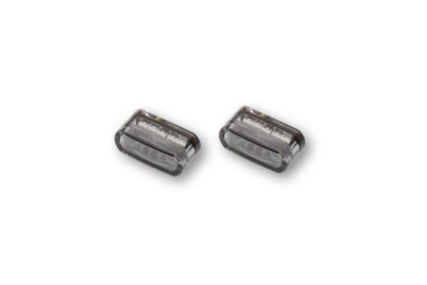HIGHSIDER Smart Modul-1 LED Blinker-Modul Linse Rauchgrau (Paar), Vorn & Hinten