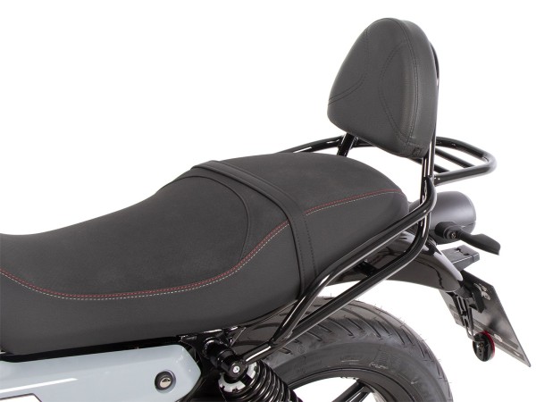 Sissybar mit Gepäckträger schwarz für Moto Guzzi V7 850 Sport (25-) Hepco & Becker