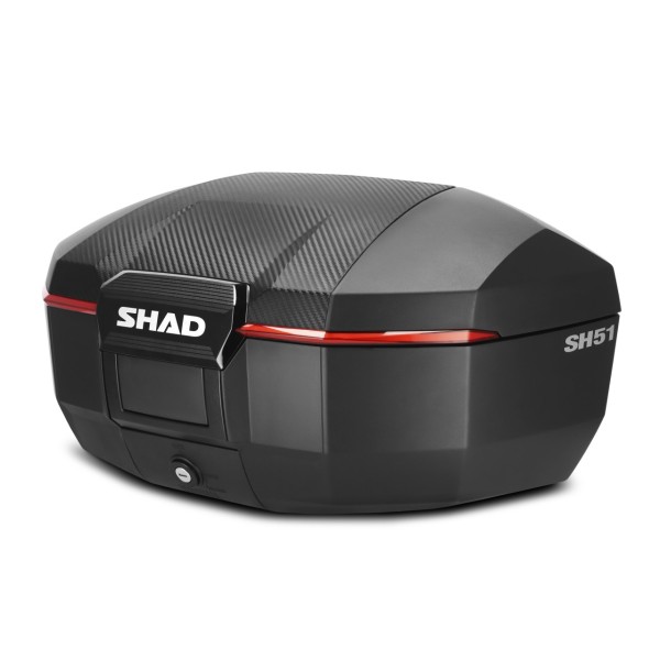 Shad Top Case SH51, Carbon-Optik / schwarz, 51l