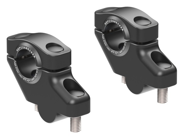 Lenkererhöhung H=30 mm mit Versatz 21 mm zurück für Aprilia Tuono 125 (17-)