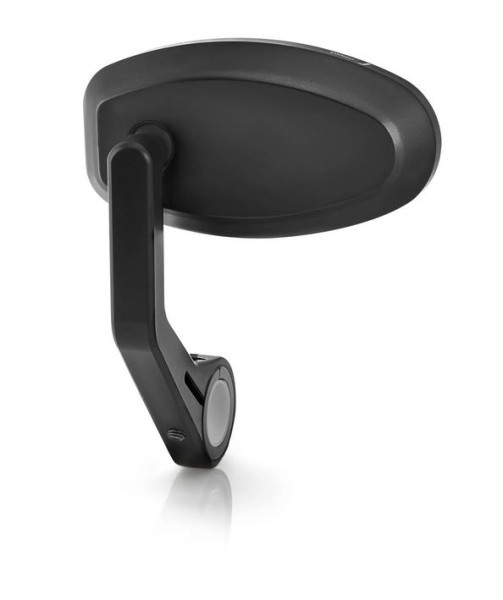 Lenkerendenspiegel RIZOMA "REVERSE RETRO" links oder rechts für Vespa, schwarz eloxiert