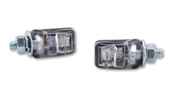 HIGHSIDER smart Picco LED Kennzeichenbeleuchtung Schwarz (Paar)