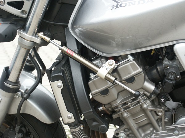 LSL Lenkungsdämpfer Kit mit Teilegutachten für Honda Hornet 900, titan