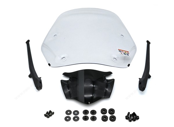 Hohe Windscheibe NH-C70* MAT ROCK GRAY für Honda SH 150i (20-) Original