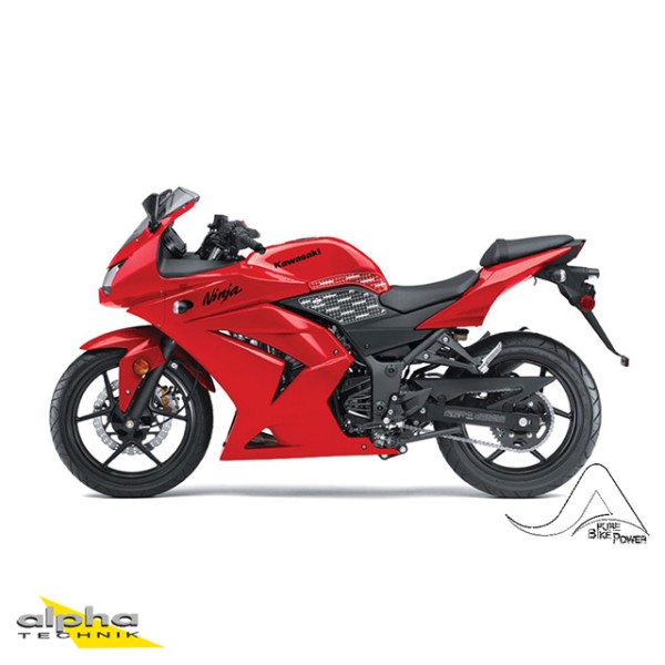 Stompgrip klar, Volcano, für Kawasaki Ninja 250R, 2008-2012
