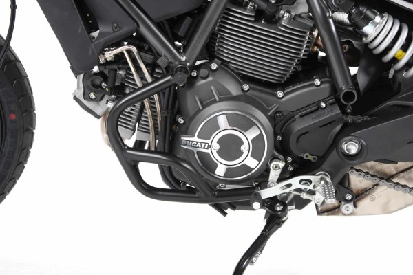 Motorschutzbügel schwarz für Ducati Scrambler 400 Sixty2 (16-20) Hepco & Becker