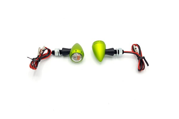 Barracuda Blinker S-LED 3 B-LUX mit integriertem Rück- und Bremslicht grün