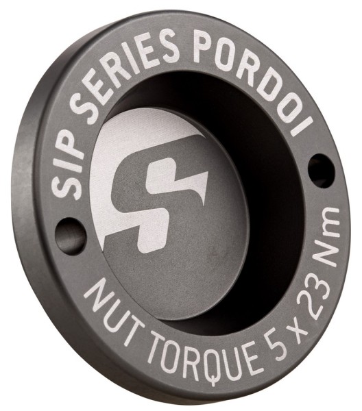 Staubschutzkappe 12" Felge vorne für Vespa GTS/​GTS Super/​GTV/​GT 125-300ccm, grau matt
