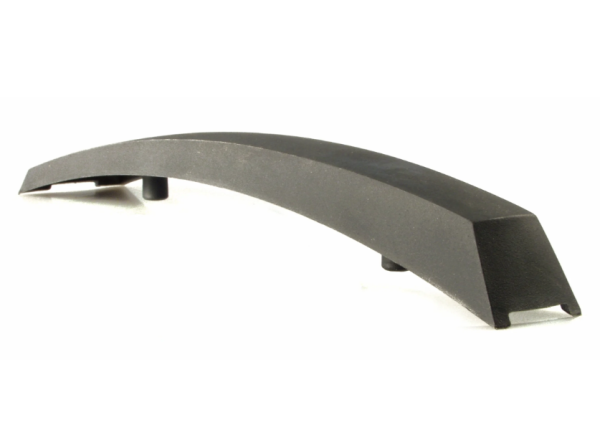 Kotflügelnippel eckig FA ITALIA für Vespa PX 80-200ccm, Aluminium schwarz