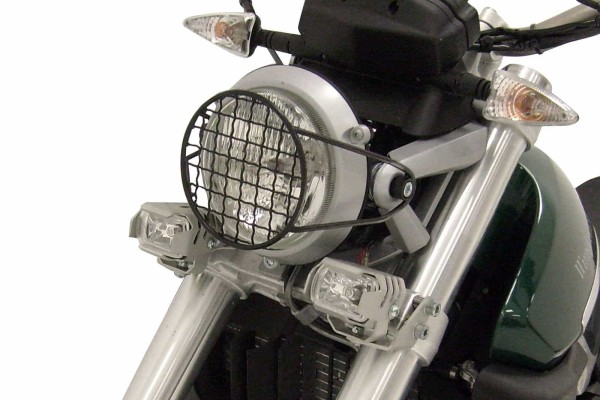 Lampenschutzgitter schwarz für BMW G 650 X Country (07-10) Hepco & Becker