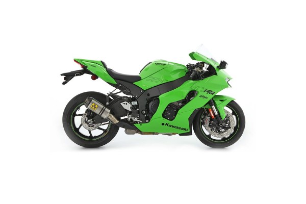 ARROW Komplettanlage PRO-RACE COMPETITION HALF SYSTEM Titan für Kawasaki Ninja ZX-10RR (21-)