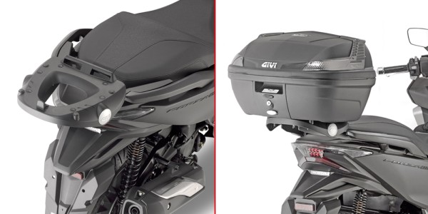 Topcase Träger für Honda Forza 300 (Bj.18-) / 125 (Bj.15-) / ADV 350 (22-) Givi
